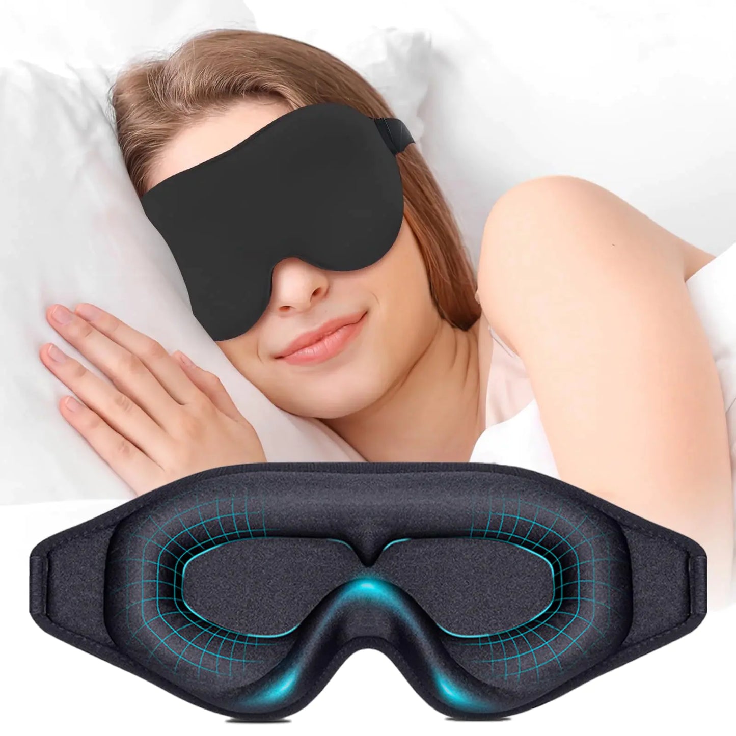 Sleeping Mask 100% Light Blocking