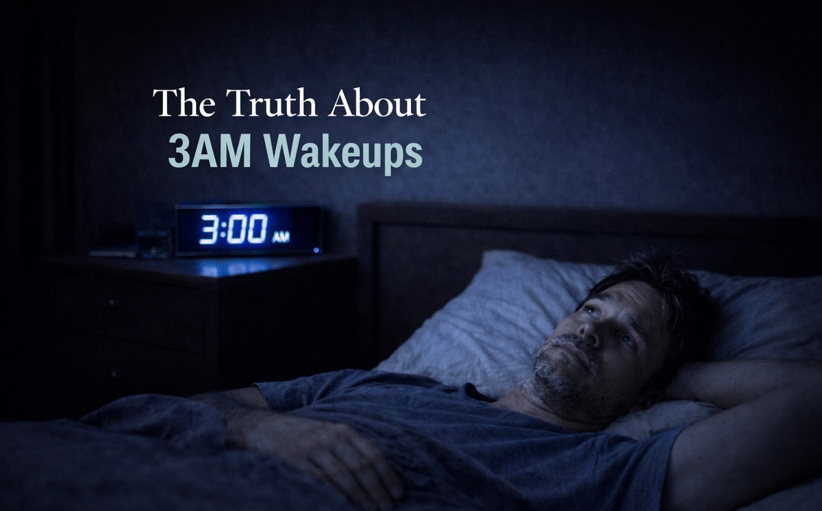 Why You Keep Waking Up at 3AM (And It Has Nothing to Do With Sleep)