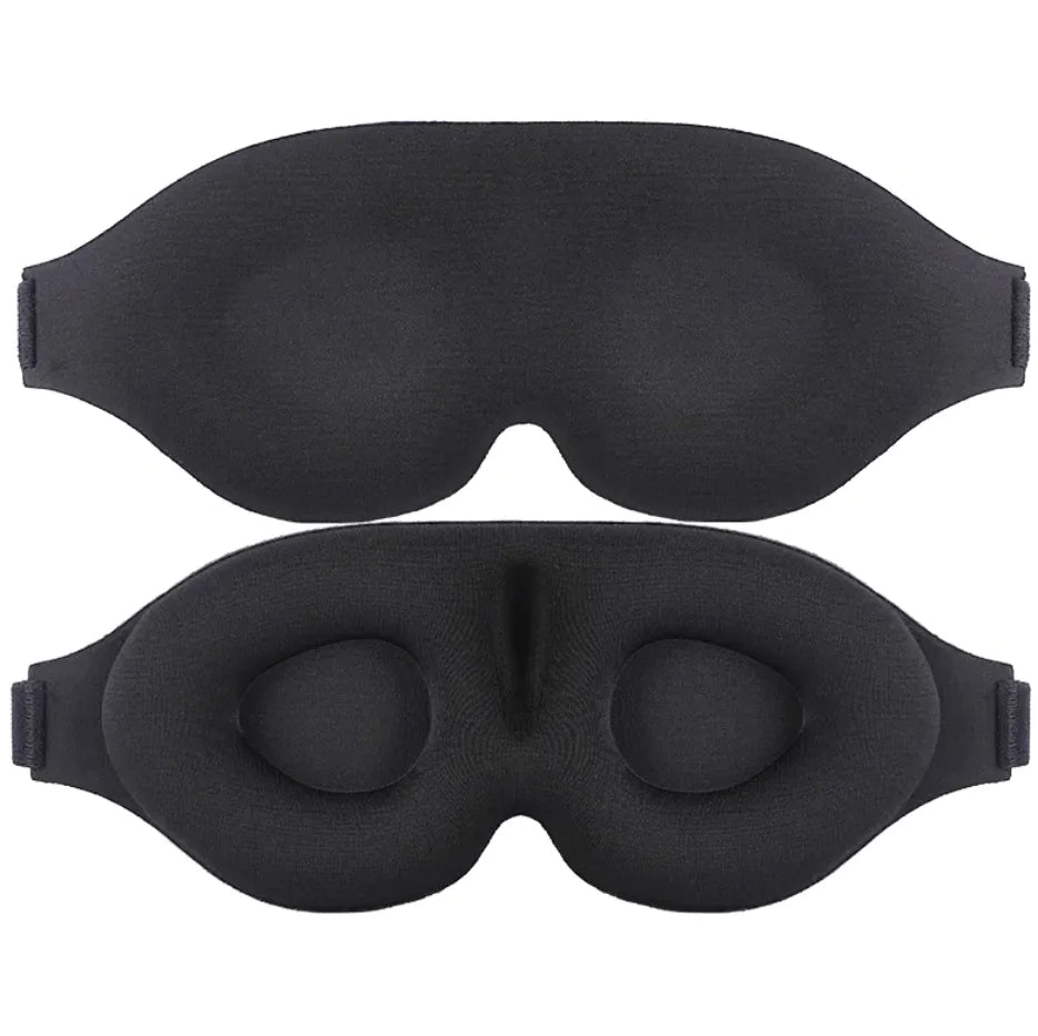 3D Black Sleep Mask