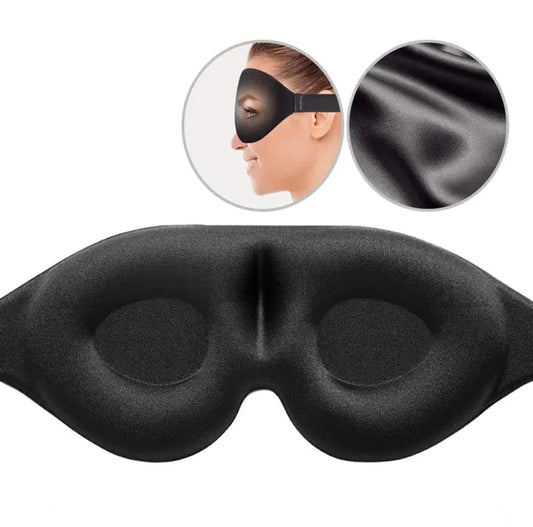 3D Black Sleep Mask